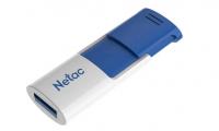 USB флеш-накопитель 256GB Netac U182 бел/син USB 3.2 (NT03U182N-256G-32BL) фото
