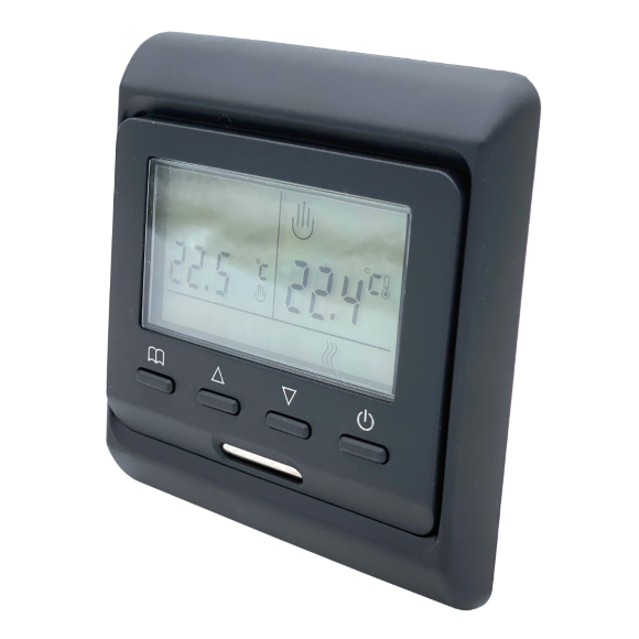 Терморегулятор E 51.716 (2 датчика) черный купить ЦИТ Терморегулятор E 51.716 (2 датчика) черный фото