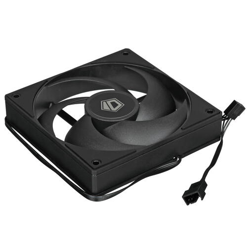 Вентилятор для корпуса ID-Cooling AS-120-K Black PWM Silent фото