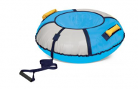 Тюбинг D-850 мм Классик голубой/серебро ТБ1К-85/ГСР2 фото