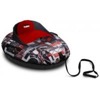 Тюбинг принтованный овальный (машинка) "Nika kids экстрим" ТБМ1/Э2 фото