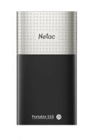 Внешний SSD накопитель Netac Z9 500Gb чёрный/серебро NT01Z9-500G-32BK фото