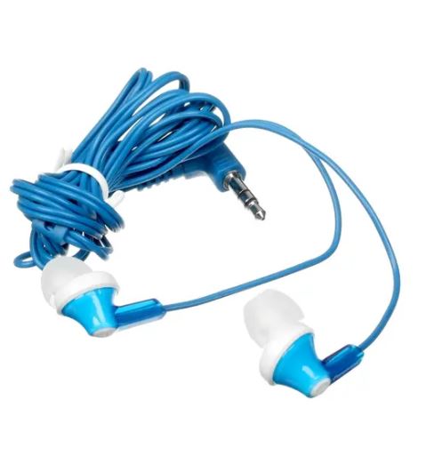Наушники PANASONIC RP-HJE118GUA белый/голубой купить ЦИТ Наушники PANASONIC RP-HJE118GUA белый/голубой фото