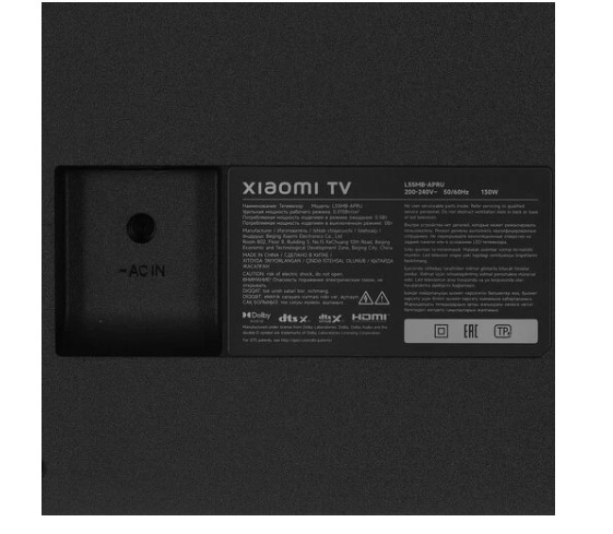 Телевизор QLED Xiaomi 55" Mi TV A Pro 55 2026 Ultra HD черный фото
