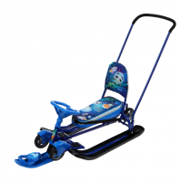 Снегокат Ника Тимка спорт 6 принт сиденья: космический ТС6-М/К фото