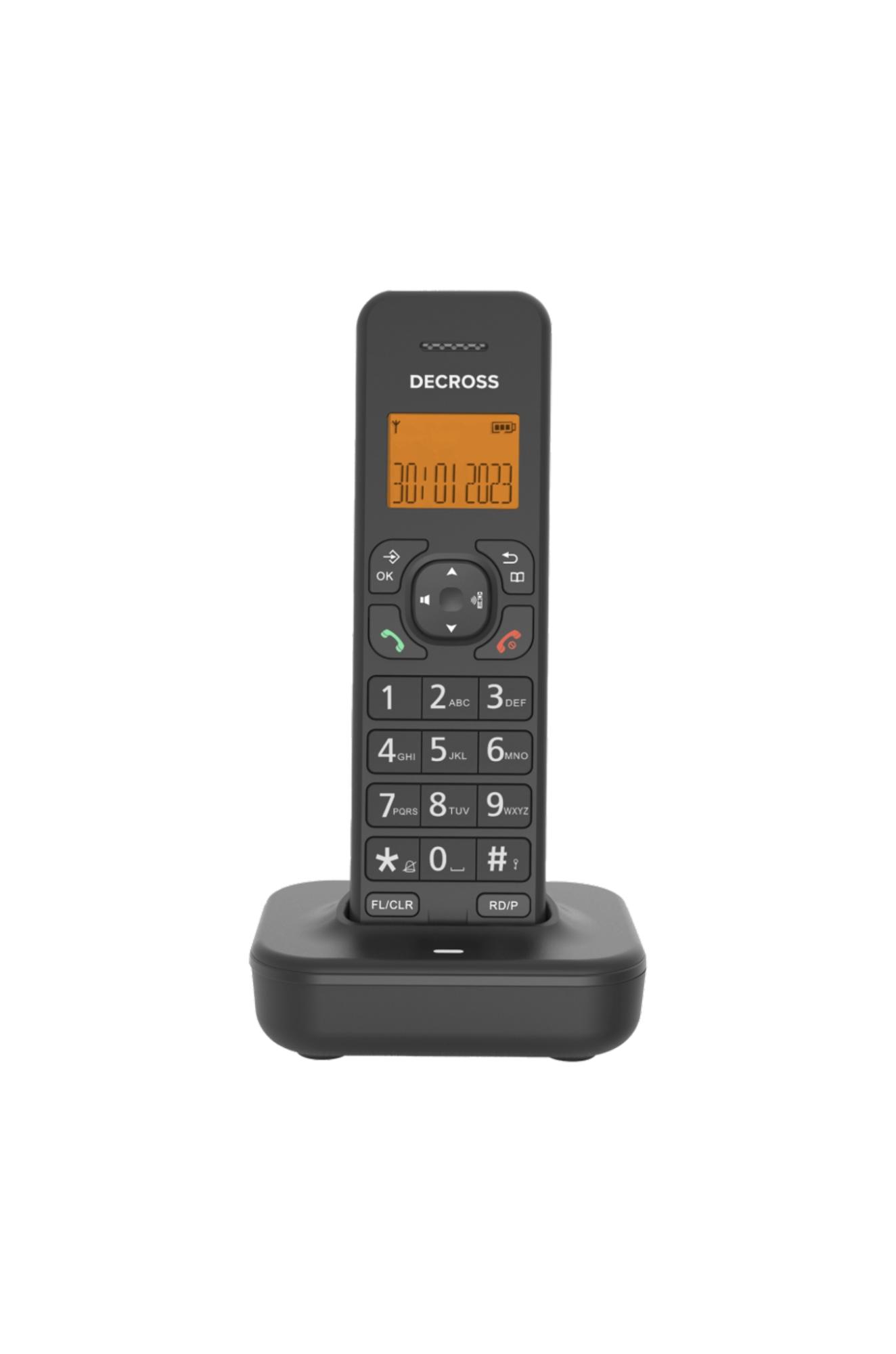 Тел. аппарат Dect DECROSS DC1102B купить в магазине CIT.ru