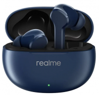 Беспроводные bluetooth наушники Realme Buds T110 (631206000013) Синий  купить ЦИТ Беспроводные bluetooth наушники Realme Buds T110 (631206000013) Синий  фото