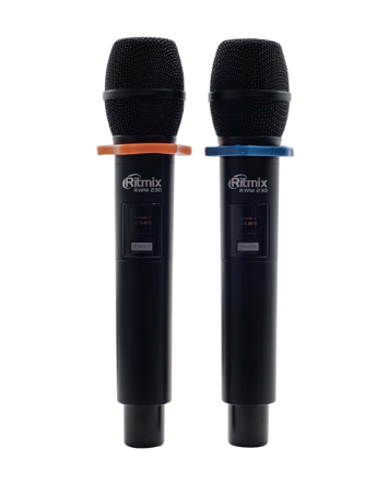 Набор беспроводных микрофонов RITMIX RWM-230 черный фото