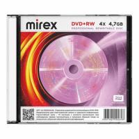 Диск DVD+RW Mirex 4.7 Gb, 4x, Slim Case фото