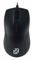 Мышь Oklick 185M черный оптическая (1000dpi) USB фото