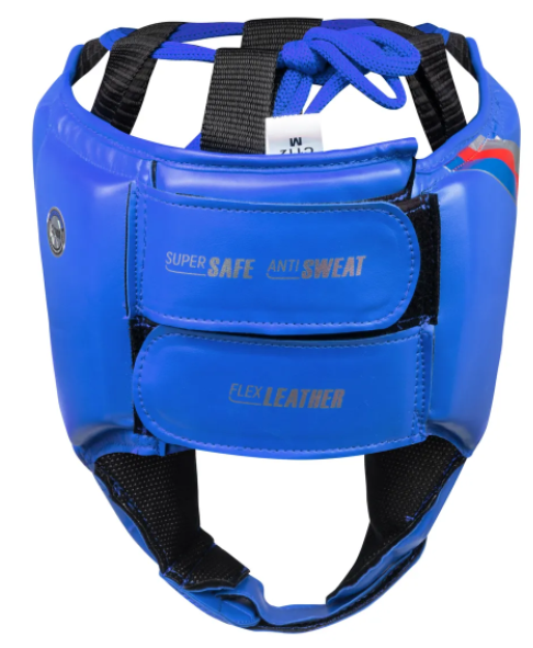 Шлем боксерский "Clinch Olimp" синий р.S фото