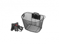 Корзина STELS JY-257Z (ЧЕРНАЯ) с быстросъемным креплением на руль 270036 фото