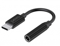 Адаптер PERO AD09 TYPE-C - JACK 3.5MM, черный PRAD09BK фото