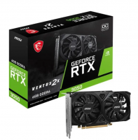 Видеокарта PCI-E 6Gb MSI NV RTX 3050 VENTUS 2X E 6G OC 96bit GDDR6 1492/14000 HDMI/DP/HDCP RTL фото