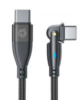 Кабель Type-C to Type-C PERO DC13 ULTIMATE PD 60W 1м черный (PRDC-13CC1M) фото