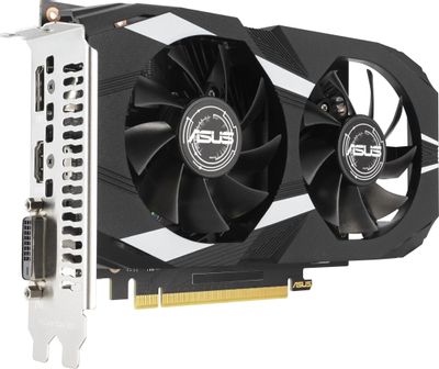 Видеокарта PCI-E 6Gb ASUS NV DUAL-RTX3050-O6G RTX3050 GDDR6 96bit 1507/14000 DVIx1 HDMIx1 DPx1 HDCP  фото
