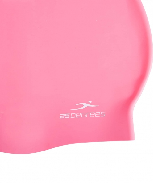 Шапочка для плавания 25DEGREES Nuance Pink 25D21004A, силикон фото