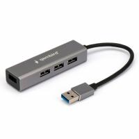 Хаб USB 3.0 Gembird UHB-C464 серый фото