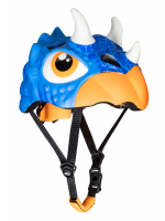 Шлем детский STG Triceraptors, обхват 49-55 см, синий с оранжевым Х126531 фото