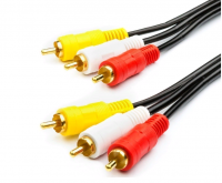 Кабель ATCOM (AT7267) 3RCA - 3RCA 1,2 м фото