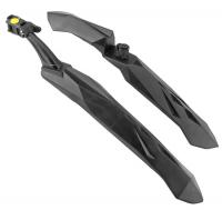 Крылья STG XGNB-059-1, переднее и заднее, колесо 24-26", пластик , черные . Х98848 фото