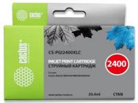 Картридж CACTUS CS-PGI2400XLC голубой Canon MAXIFY iB4040/ МВ5040/ МВ5340 фото