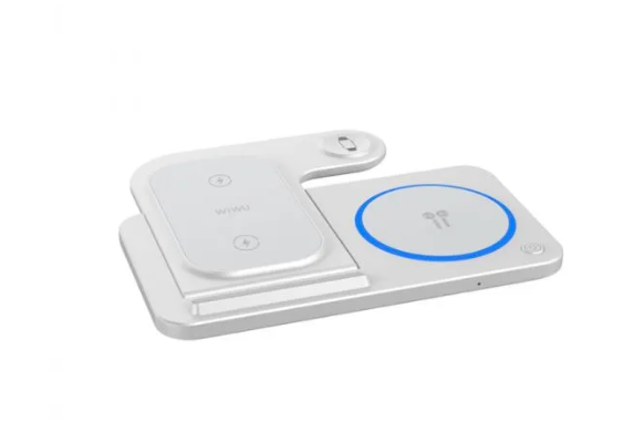Беспроводное зарядное устройство Wiwu WI-W020 15W White 6976195093537 купить ЦИТ Беспроводное зарядное устройство Wiwu WI-W020 15W White 6976195093537 фото