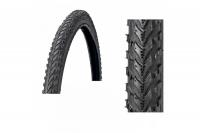 Покрышка 24*  37х533  Росшинторг Салют, черная, рисунок (аналог Chaoyang Н-571) с добавлением компон фото