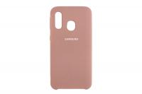 Чехол Silicone Cover для Samsung A40, A405F (2019) розовый песок   купить ЦИТ Чехол Silicone Cover для Samsung A40, A405F (2019) розовый песок   фото