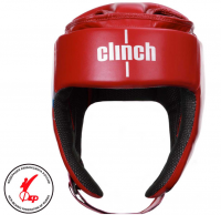 Шлем для единоборств Clinch Helmet Kick красный размер XL фото
