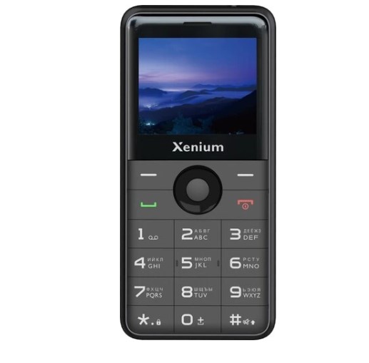 Мобильный телефон XENIUM X700 Black купить ЦИТ Мобильный телефон XENIUM X700 Black фото
