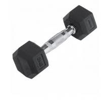 Гантель обрезиненная STARFIT DB-301  3 кг, черная фото