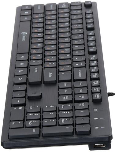 Клавиатура Oklick 520M2U USB slim Multimedia фото