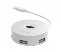 Хаб USB Baseus, CAHUB-GB02 round box фото