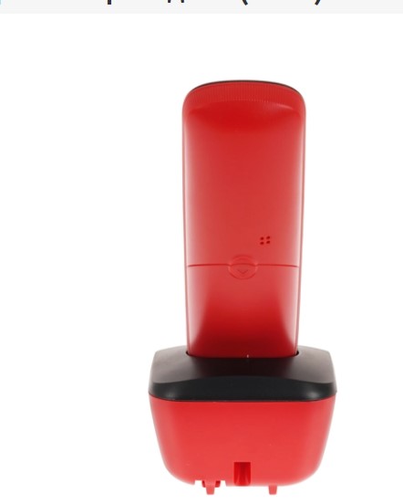 Тел, аппарат Dect Panasonic KX-TGB610RUR красный АОН фото