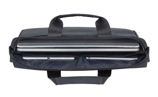 Сумка для ноутбука 17.3" Riva 8355 черный полиэстер фото