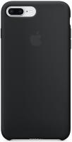 Чехол Silicone Case для iPhone 8 Plus/ 7 Plus A-класс, черный фото