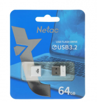 USB флеш-накопитель 64Gb Netac U116 mini 130MB/s белый USB 3.2 (NT03U116N-064G-32WH) фото