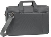 Сумка для ноутбука 17.3" Riva 8251 серый полиэстер фото
