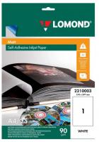 Фотобумага Lomond 2210003 A4/90г/м2/25л./белый матовое самоклей. для струйной печати  фото