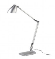 Лампа настольная SONNEN PH-104, подставка, LED, 8 Вт, метал, серый, 236691 фото
