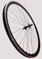 Колесо 28*(29) KMS(30 мм), переднее (обод V-BR),28(29)-KMS-14v втулка V-BR алюминий, на ПРОМ.ПОДШИПН фото