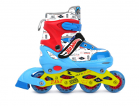 Ролик. коньки Hot Wheels Т20203, PU колеса со светом, размер XS (26-29) фото