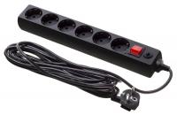 Сетевой фильтр Buro 600SH-16-5-B 5м (6 розеток) черный купить ЦИТ Сетевой фильтр Buro 600SH-16-5-B 5м (6 розеток) черный фото