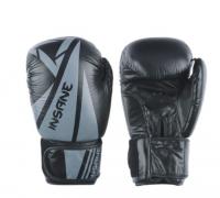 Перчатки боксерские INSANE ARES IN22-BG300, черный, 8 oz фото
