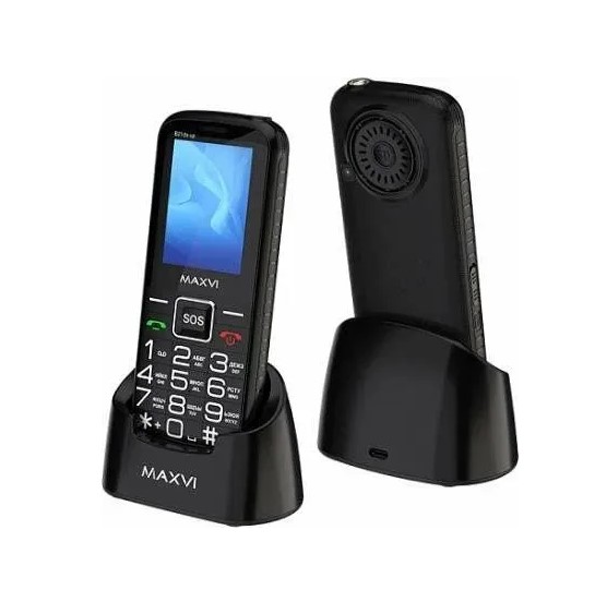 Мобильный телефон MAXVI B21ds up Black (Черный) фото