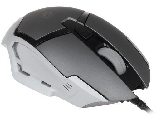 Мышь Oklick 915G черный/серебристый оптическая (3200dpi) USB игровая (6but) фото