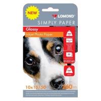 Фотобумага Lomond 0102165 10x15/260г/м2/50л./белый CIE148% глянцевое для струйной печати фото