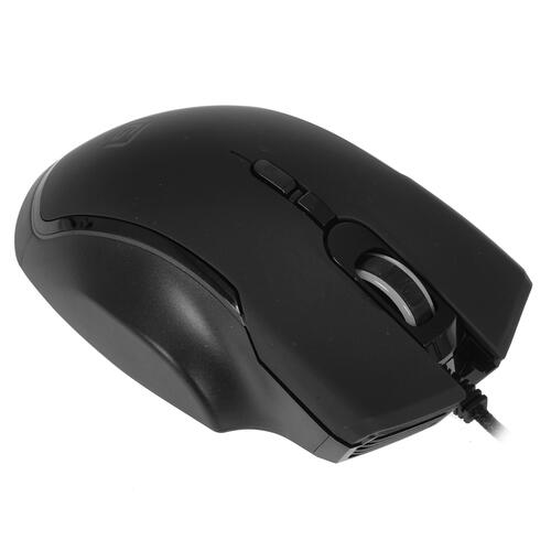 Мышь Оклик 729G LABYRINTH черный оптическая (6400dpi) USB (7but) фото