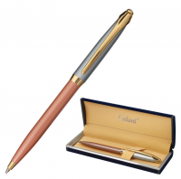 Ручка подарочная шариковая GALANT DECORO ROSE, корпус хром/роз., детали золот., 0,7мм, синяя, 143505 фото